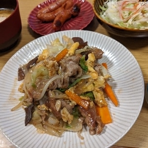 中華料理屋の味☆ムーシーロー☆卵と木クラゲと豚肉